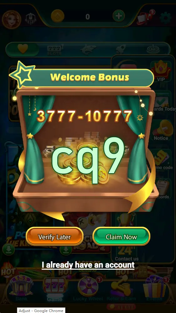 cq9 Masuk