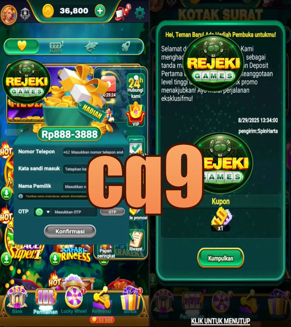 cq9 Tangkapan Layar - APK Resmi